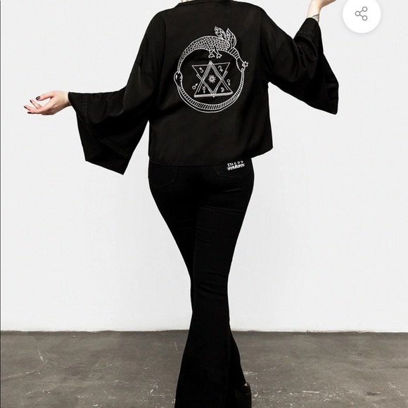 DISTURBIA kimono new w tags US8 UK12 - Picture 5 of 7